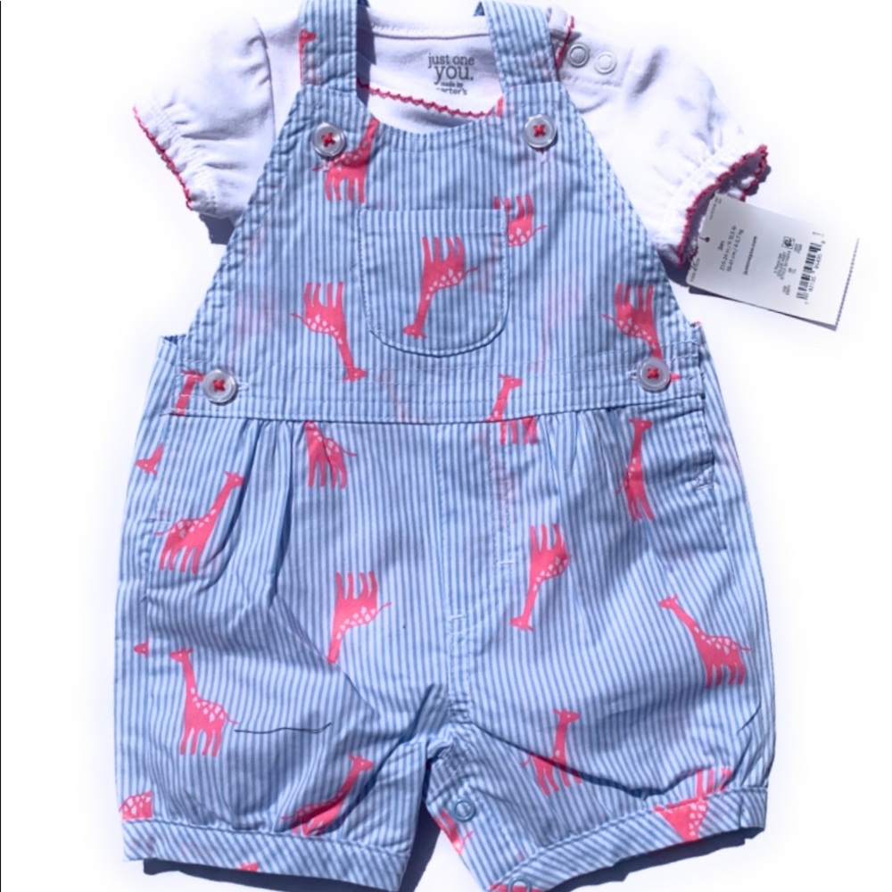 Carter Romper Shorts Set